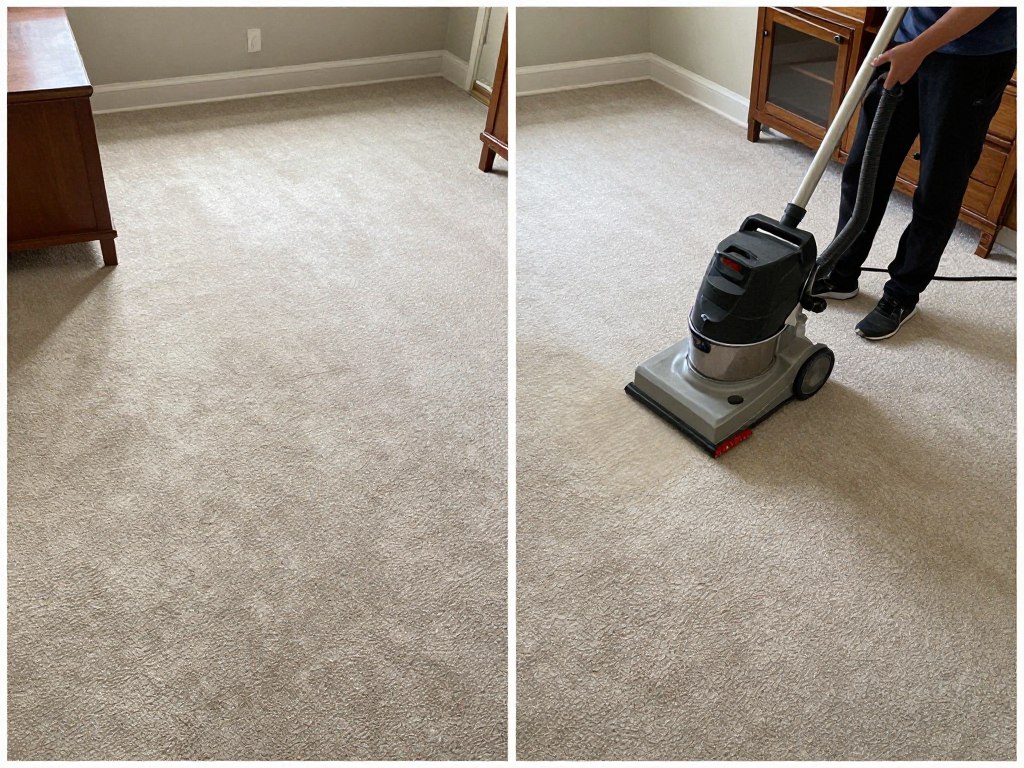 Carpet cleaning service by Elite Touch Cleaners in Hammond residence